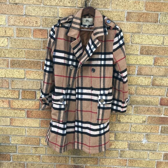 RARE Burberry Supernova Jacket XXL Cotton Long Coat - Picture 1 of 15